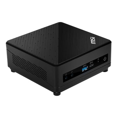 MSI - Cubi 5 12M Mini Desktop - Intel Core I3-1215U 2022 - 8GB Memory - 500GB Storage - Black
