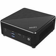 MSI - Cubi N ADL Fanless Mini PC, Intel Pentium N200, WiFi AC9462, BT 5, Dual LAN, ThunderBOLT C, Black, Non-OS