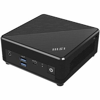 MSI - Cubi N ADL Fanless Mini PC, Intel Pentium N200, WiFi AC9462, BT 5, Dual LAN, ThunderBOLT C, Black, Non-OS