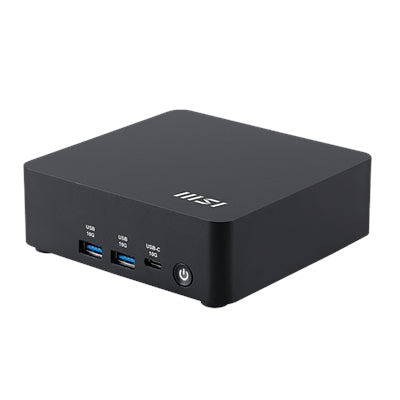 MSI - Cubi NUC AI 1UMG-023BUS Barebone NUC Desktop Computer - Intel Core Ultra 7 155H - Mini PC - Black - Intel Chip