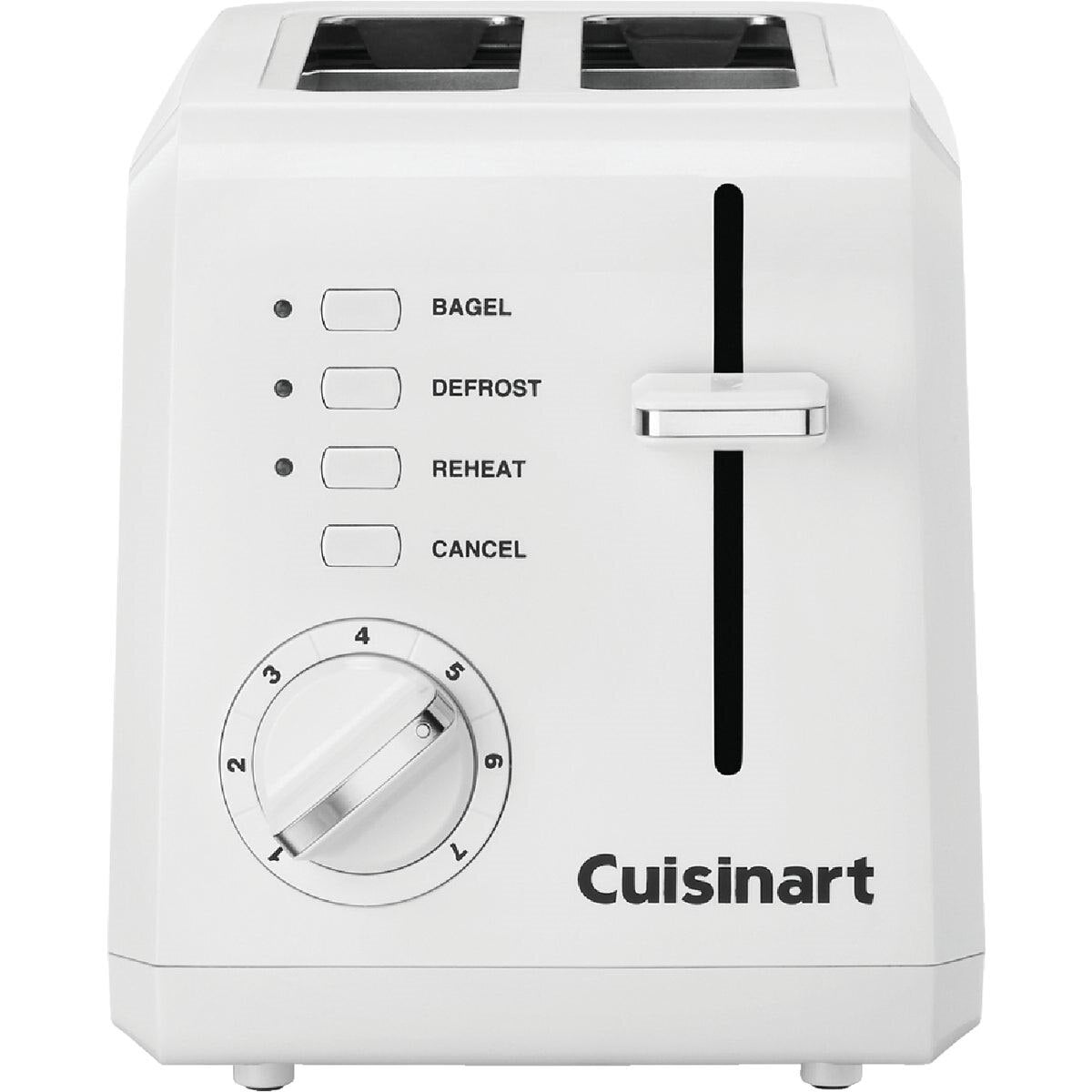CPT-122 Cuisinart 2-Slice White Toaster