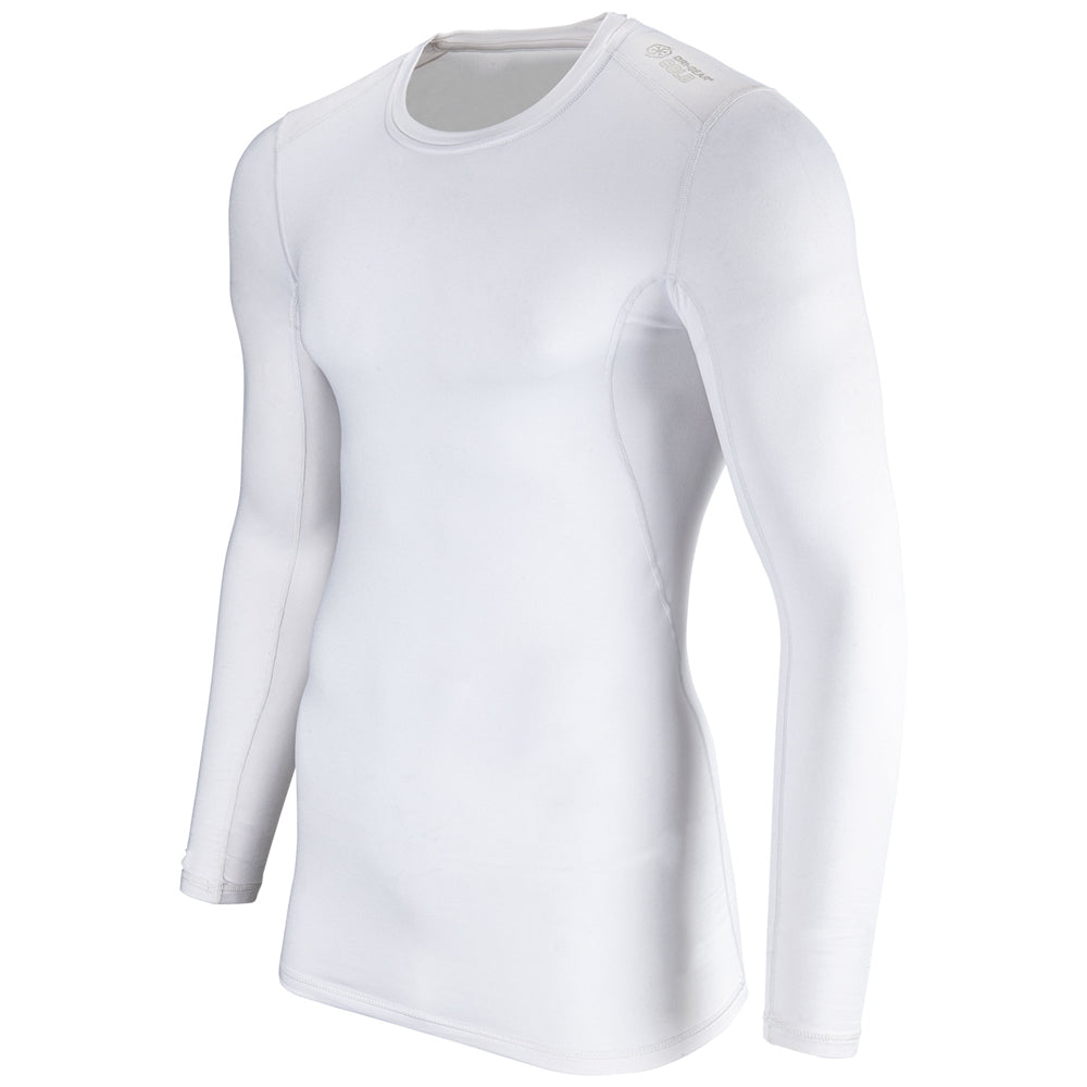 Cold Weather Compression LS CREW - White - Adult - Medium