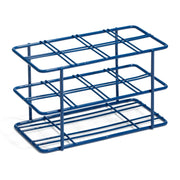 United Scientific® Coated Wire Rack, 50 mL Centrifuge Tubes, 8 Place, Blue