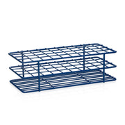 United Scientific® Coated Wire Rack, 13-16 mm Tubes, 40 Place, Blue