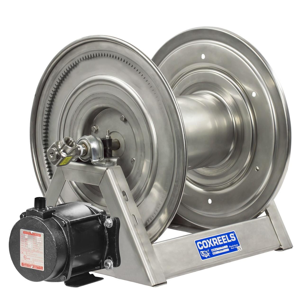 Hose Reel, 1125-SS, 3/4 Inch ID, 1 1/4 Inch OD, 200 ft L