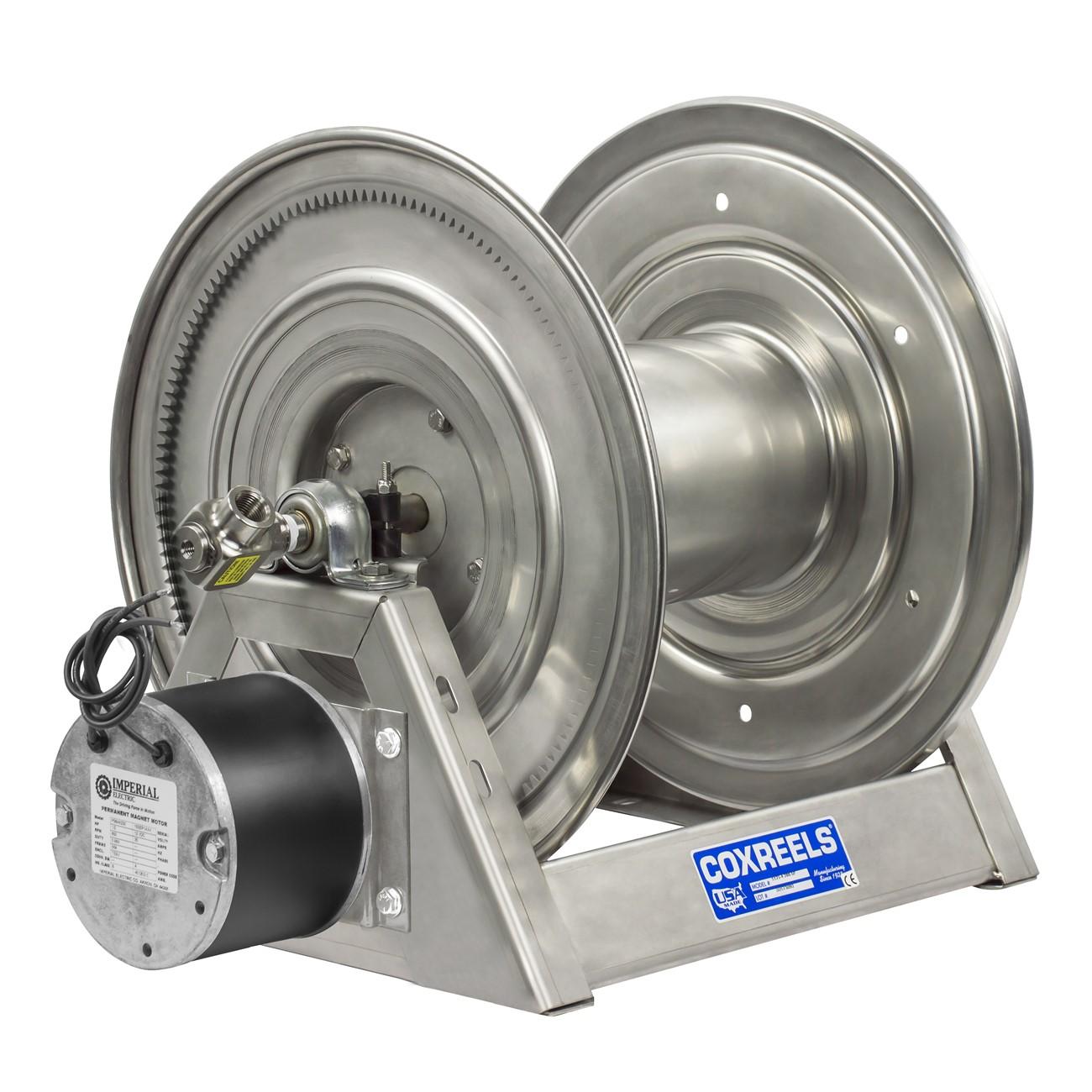Hose Reel, 1125-SS, 3/4 Inch ID, 1 1/4 Inch OD, 200 ft L