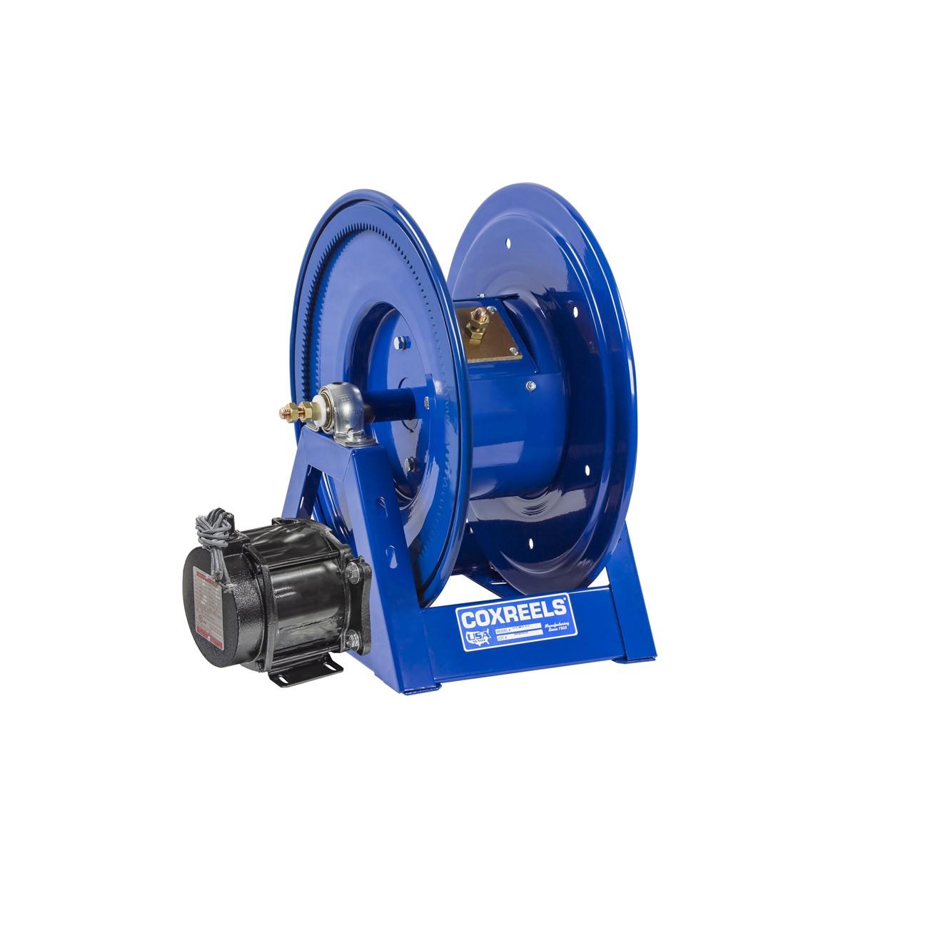 Cable Reel, 1125WCL, Motor Drive, Steel, Powder Coated