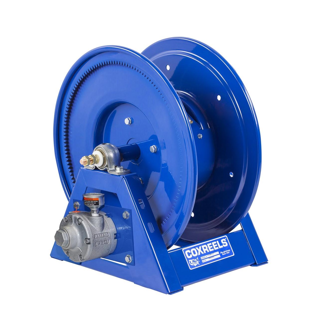 Cable Reel, 1125WCL, Motor Drive, Steel, Powder Coated