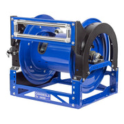 Hose Reel, 1600, 1 Inch ID, 200 ft Hose L, Steel, Motor