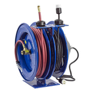 Hose Reel, C Air-Electric, 3/8 Inch ID, 5/8 Inch OD, 50 ft L