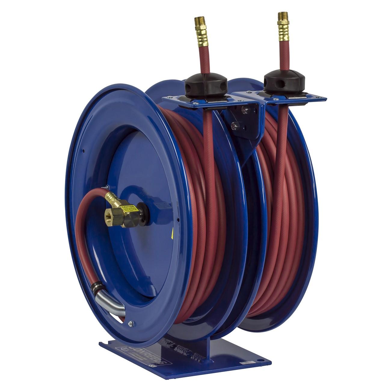 Hose Reel, C, 3/8 Inch ID, 5/8 Inch OD, 50 ft Hose L, Steel
