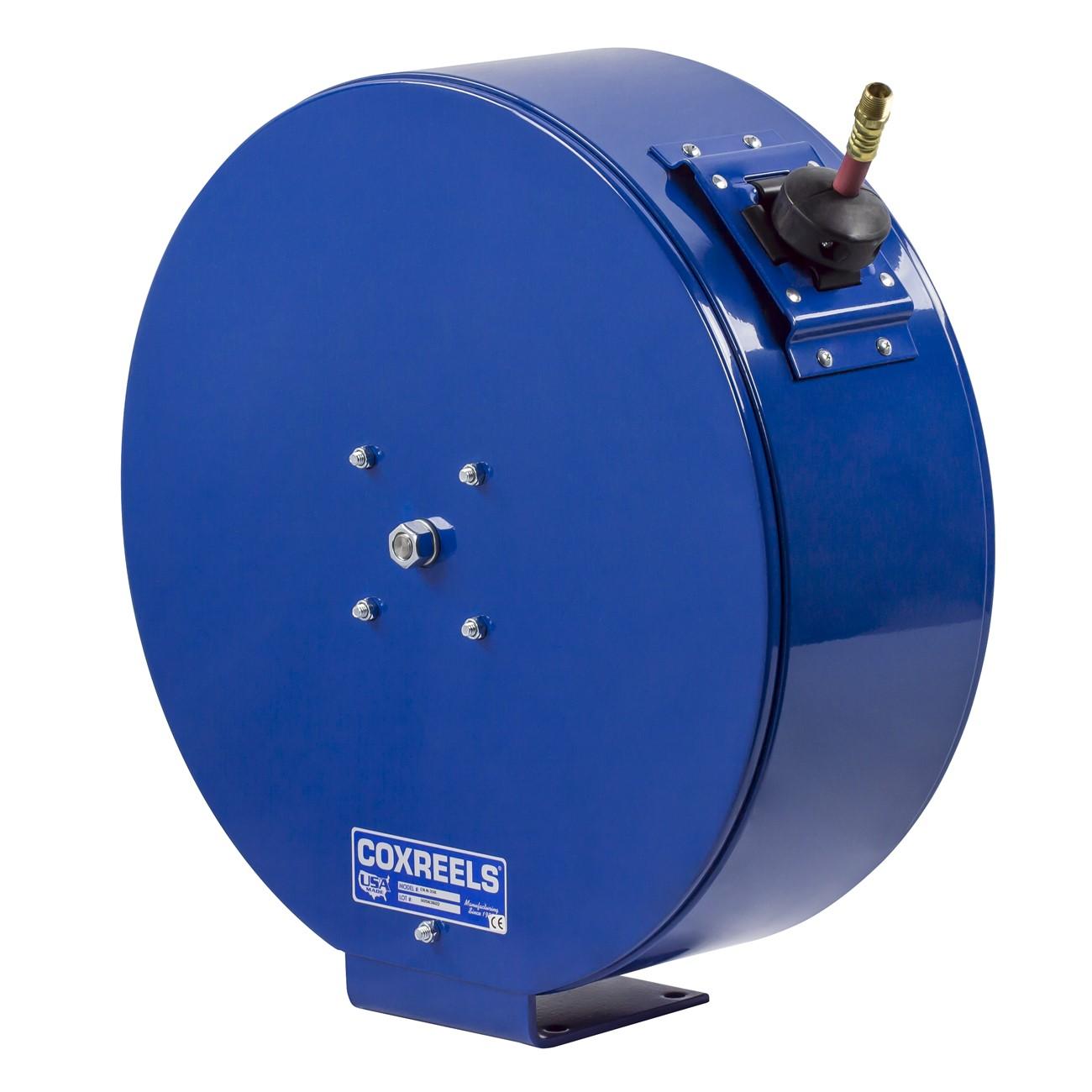 Hose Reel, EN, 1/4 Inch ID, 1/2 Inch OD, 50 ft Hose L, Steel