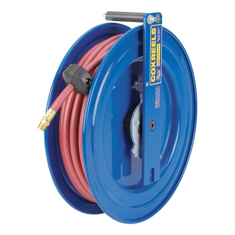 Hose Reel, EZ-S, 1/4 Inch ID, 1/2 ft OD, 25 ft Hose L, Steel