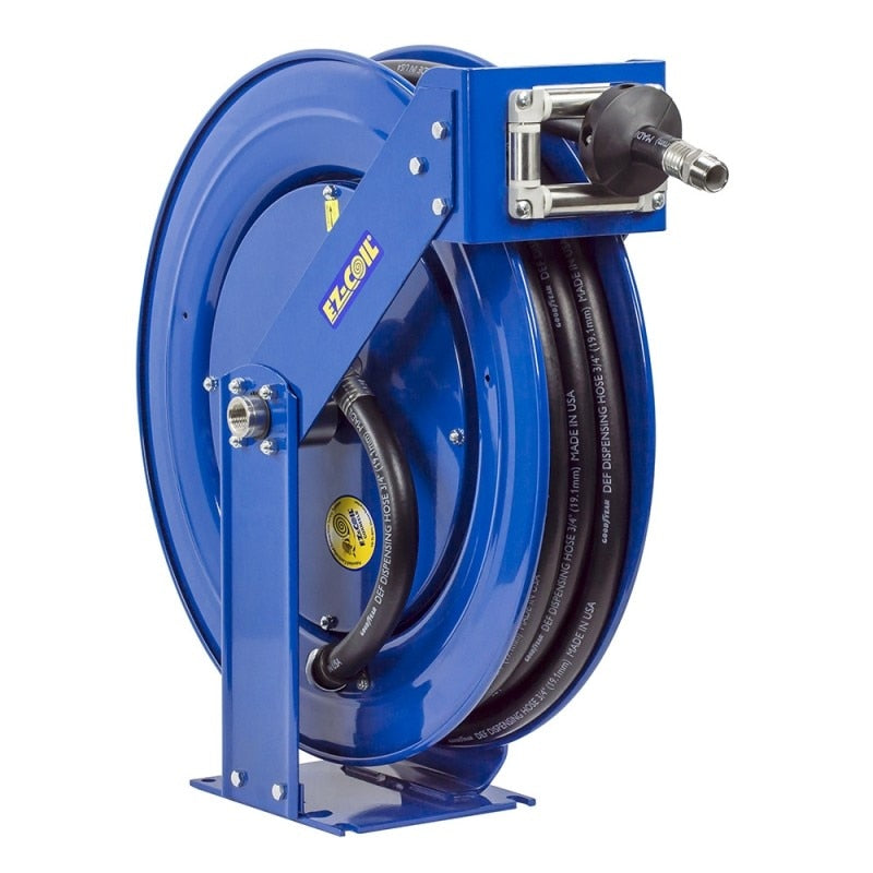 Hose Reel, T-DEF Reels, 3/4 Inch ID, 1 1/8 Inch OD, 50 ft L
