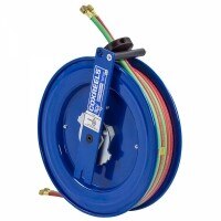 Hose Reel, SW, 1/4 Inch ID, 75 ft Hose L, Steel, Spring