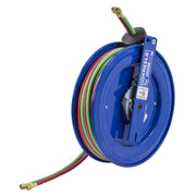 Hose Reel, SW, 1/4 Inch ID, 75 ft Hose L, Steel, Spring