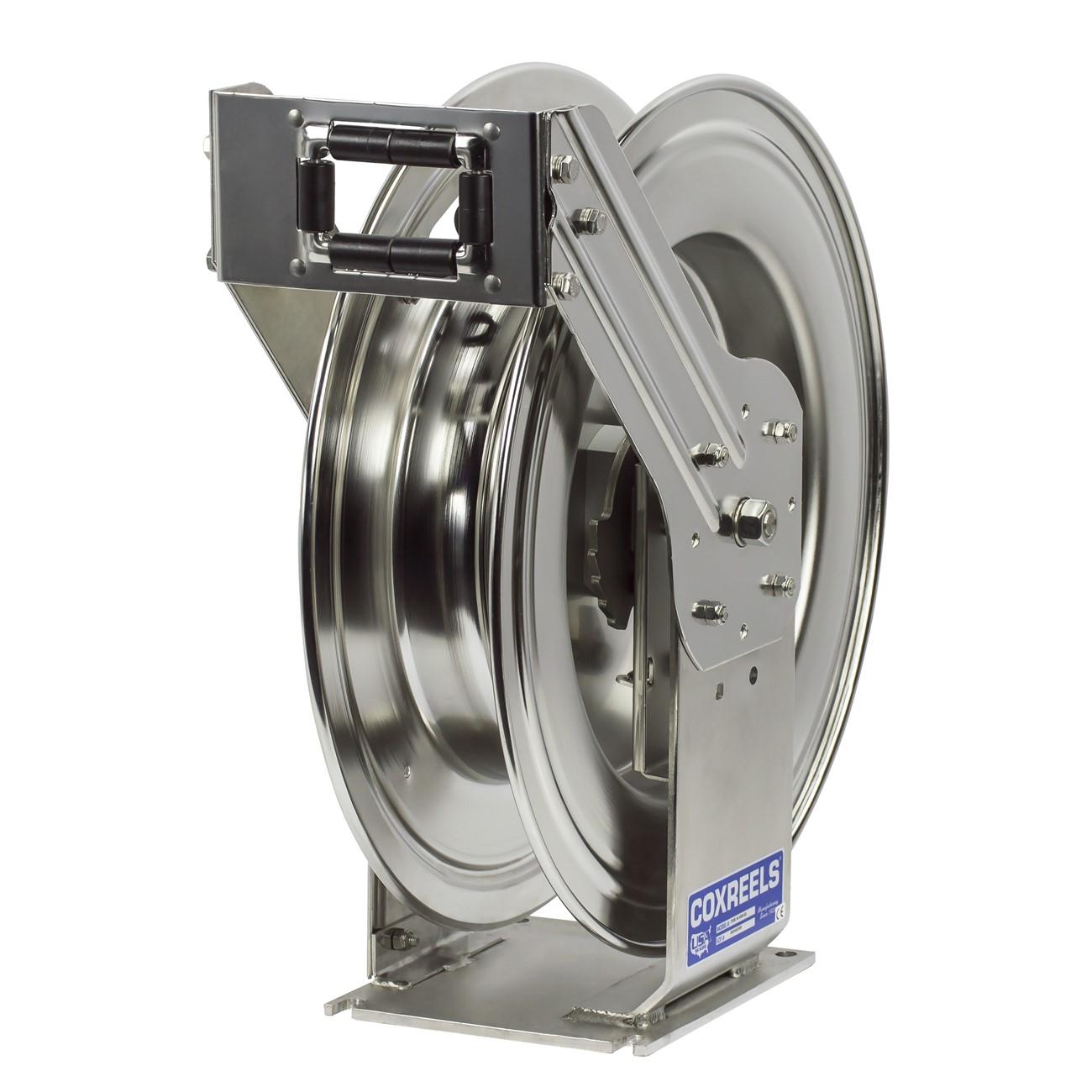 Hose Reel, T-SS, 1/2 Inch ID, 13/16 Inch OD, 100 ft L