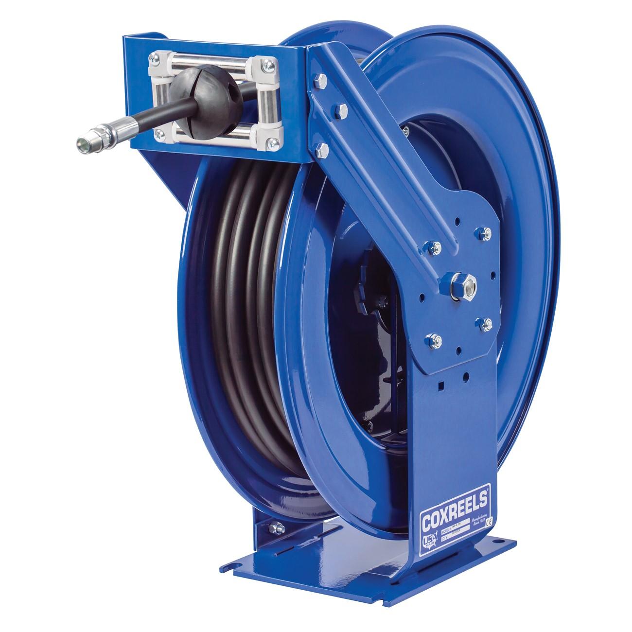 Hose Reel, T, 1 Inch ID, 1 3/8 Inch OD, 50 ft Hose L, Steel