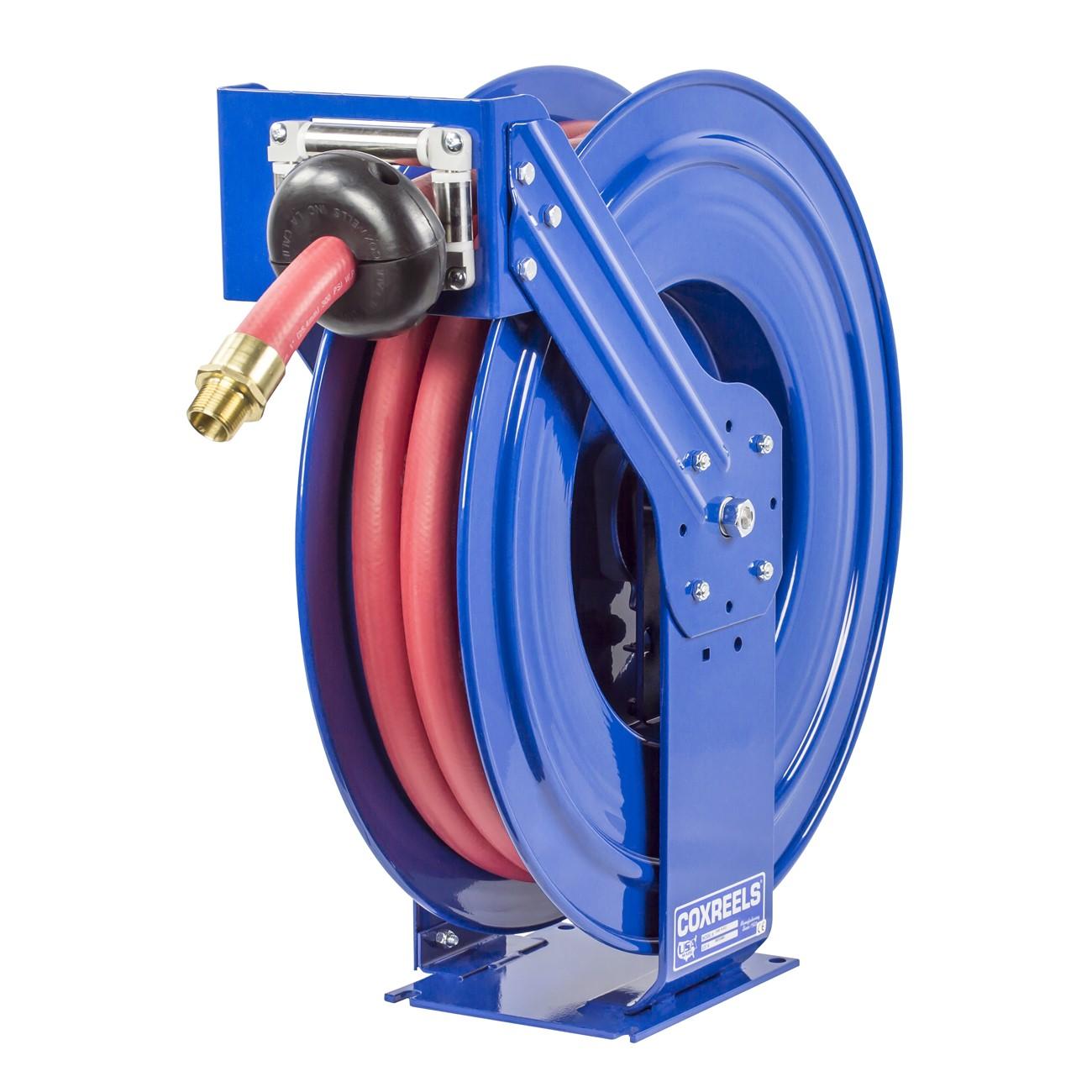 Hose Reel, T-Fuel, 3/4 Inch ID, 1 3/16 Inch OD, 35 ft L