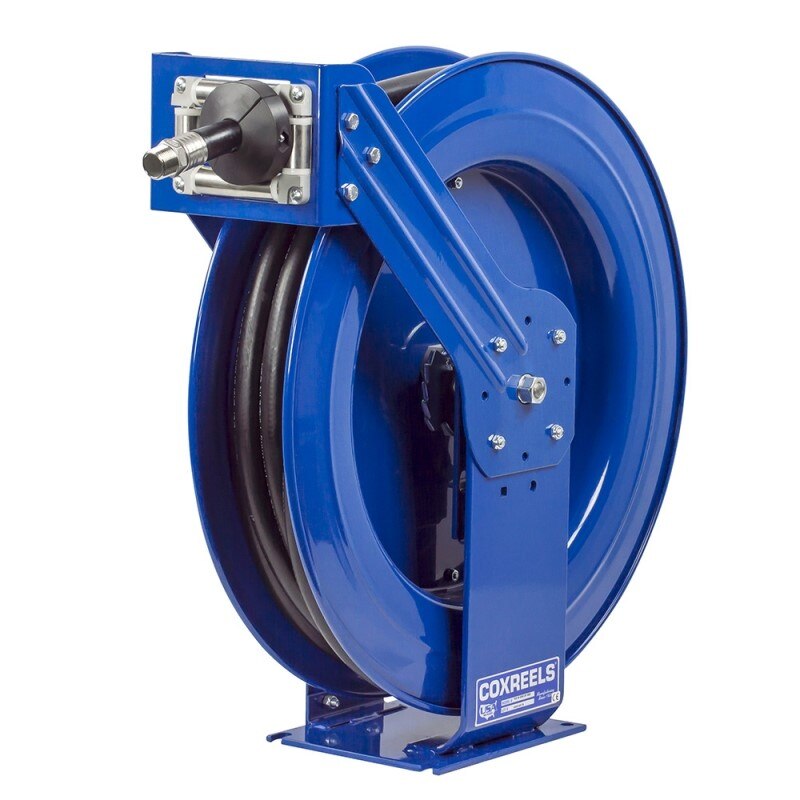 Hose Reel, T-DEF Reels, 1/2 Inch ID, 7/8 Inch OD, 50 ft L