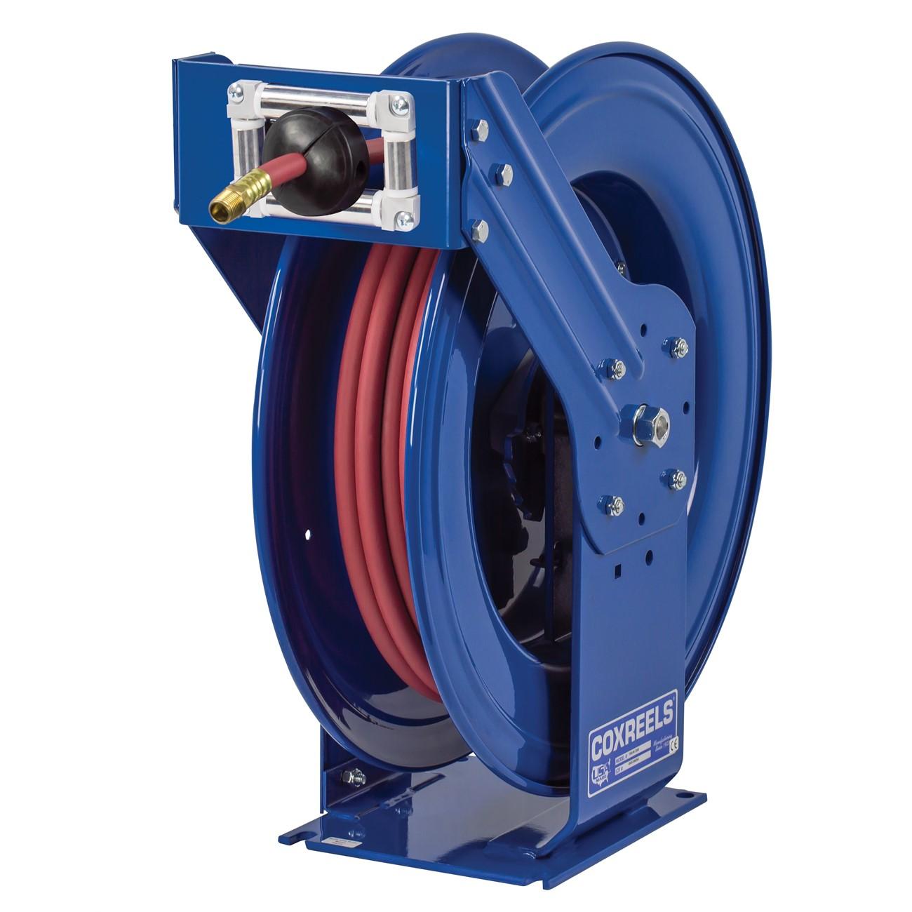 Hose Reel, T, 1 Inch ID, 1 1/2 Inch OD, 35 ft Hose L, Steel