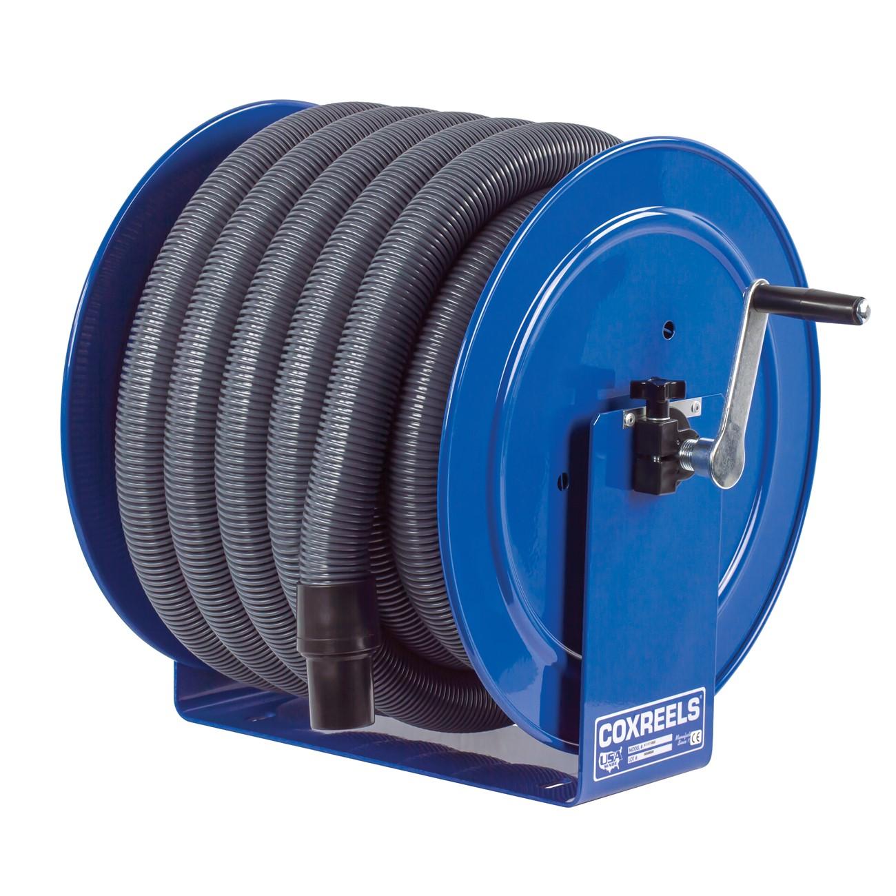 Hose Reel, V100, 1 1/2 - 2 Inch CUFF ID, 35 ft Hose L, Steel