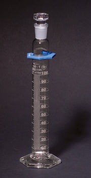 United Scientific® Graduated Cylinders, Double Scale, Class A, Individ. Cert., W/Stopper, 10 mL