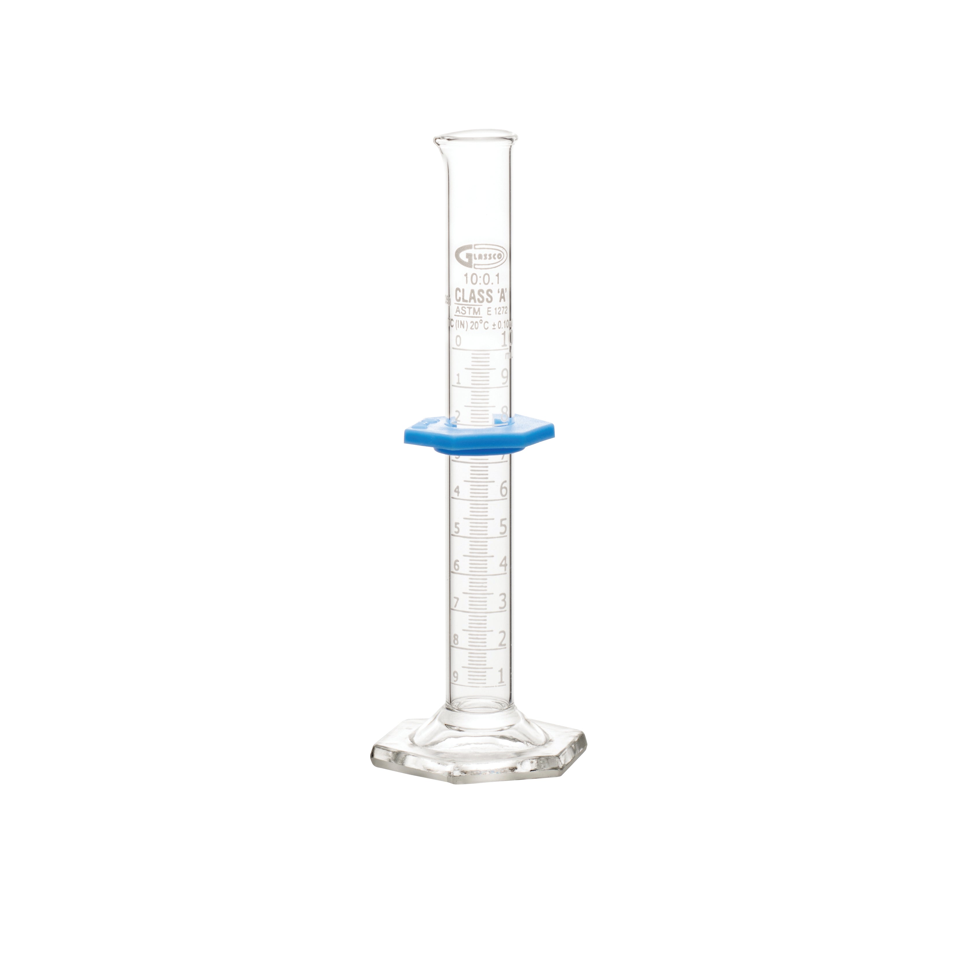 United Scientific® Graduated Cylinders, Double Scale, Class A, Batch Certified, 10 mL