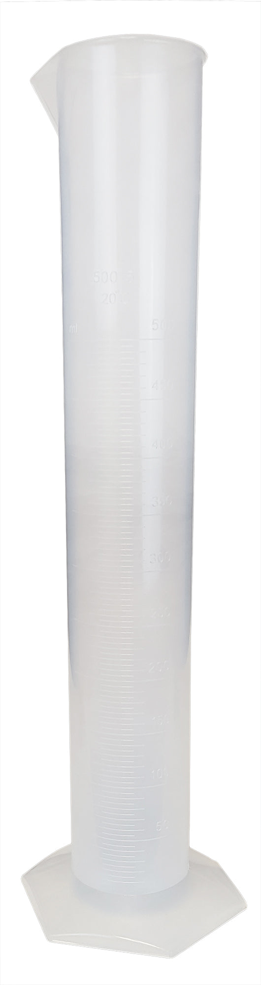 Cylinder PP 500ml. Pack 12.