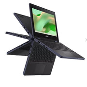 ASUS - Chromebook CZ11 Flip CZ1104FM2A-YZ42T 11.6" Touchscreen Rugged Convertible 2 in 1 Chromebook - HD - Octa-core (ARM - Gray
