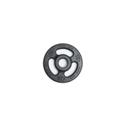"ISO-GRIP" 10 LB Steel Composite Olympic Grip Plate - Black