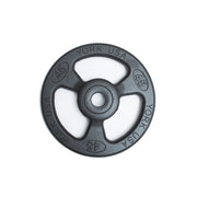 "ISO-GRIP" 45 LB Steel Composite Olympic Grip Plate - Black
