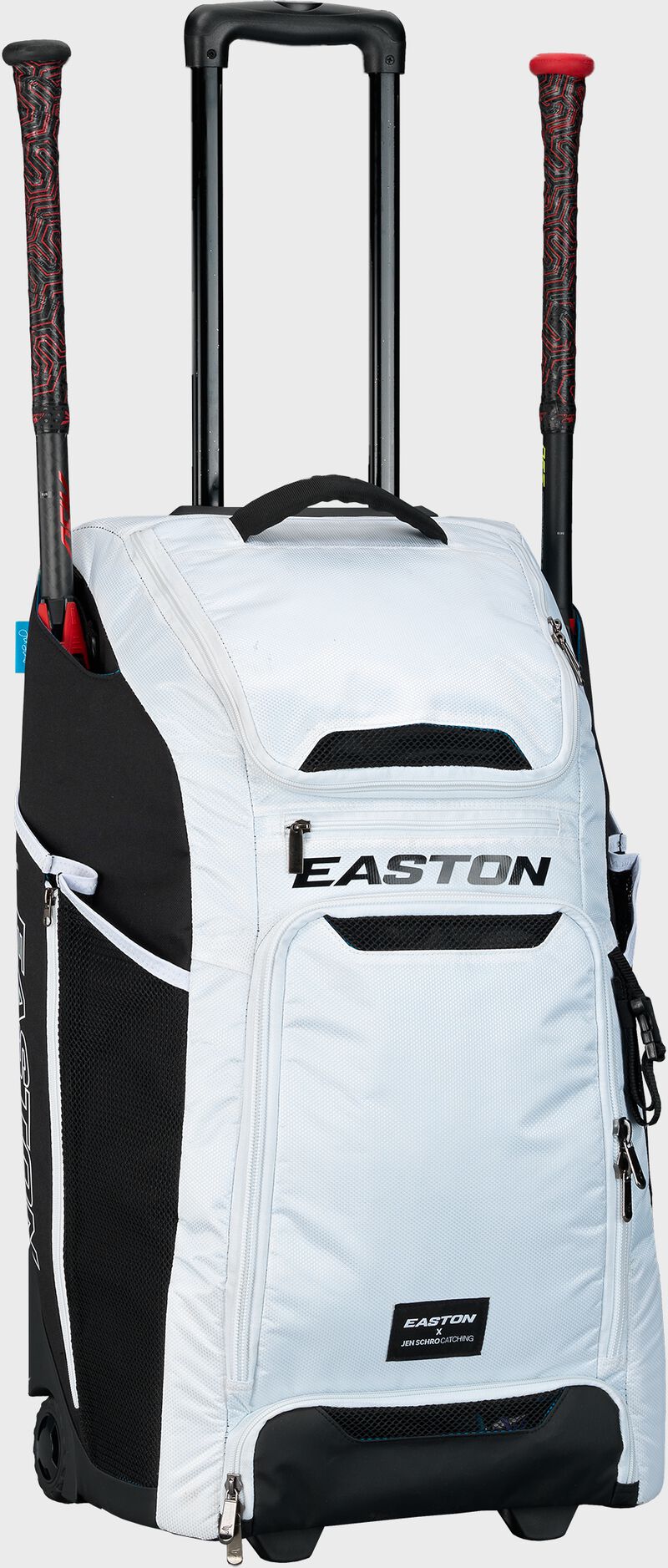 Easton Jen Schro Catchers Wheeled Bag  - White