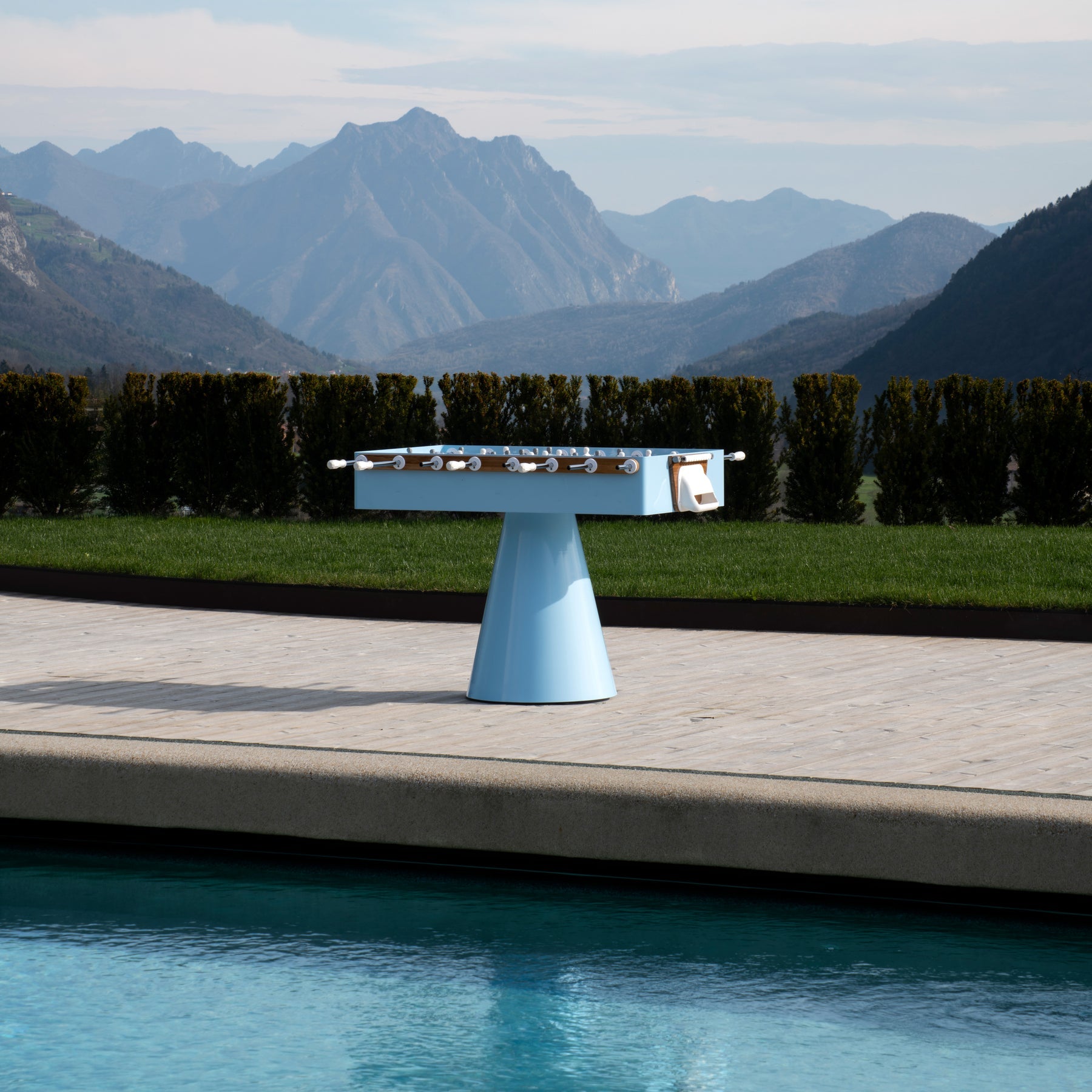 Ciclope Capri Foosball Table with Entertainment Top & Premium Cover