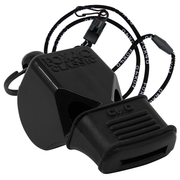 Classic CMG Official W/ P.T.S. Lanyard Whistle - BLACK