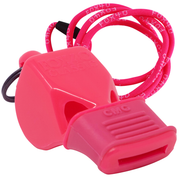 Classic CMG Safety W/ Breakaway Lanyard Whistle - PINK