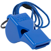 Classic Safety W/ Breakaway Lanyard Whistle - BLUE
