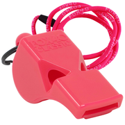Classic Safety W/ Breakaway Lanyard Whistle - PINK