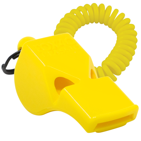 Classic Safety W/ Flexxcoil Whistle - YELLOW