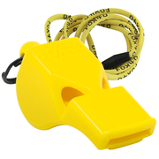Classic Safety W/ Breakaway Lanyard Whistle - YELLOW