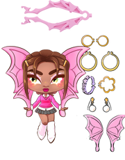 Fiercelings - Keychain Assortment  contains Riot , Coco, Mintie, Luna