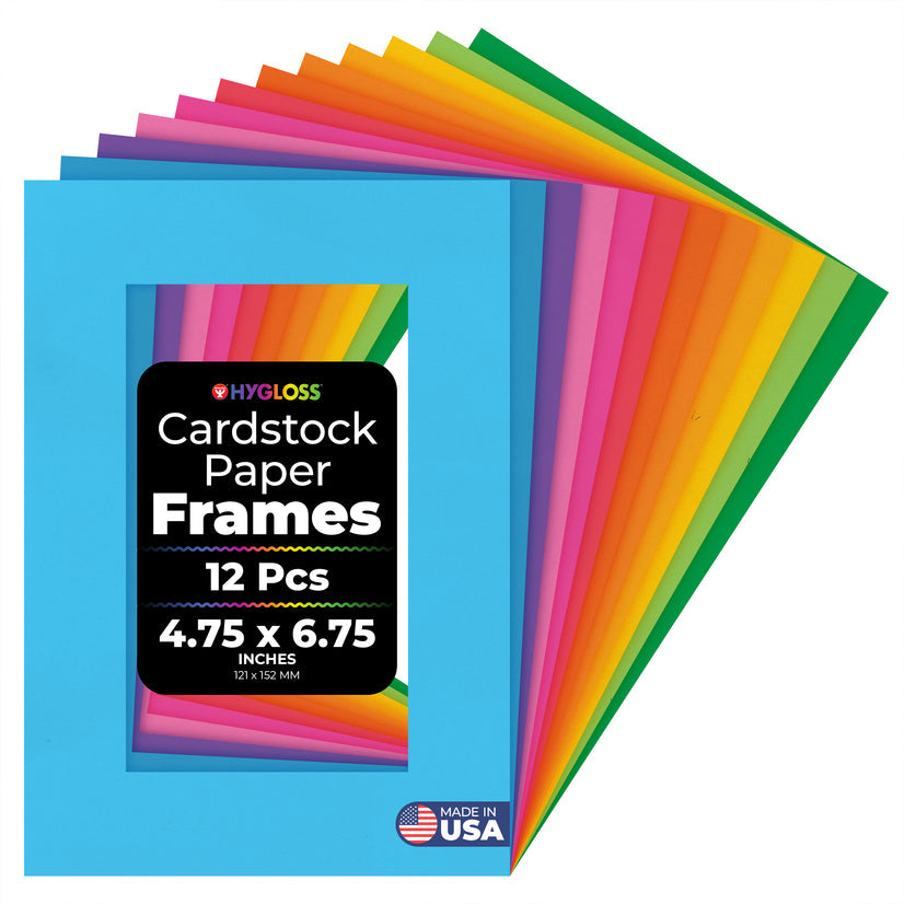 Frames - 12 Asst'd Colors, 24 ct., Medium
