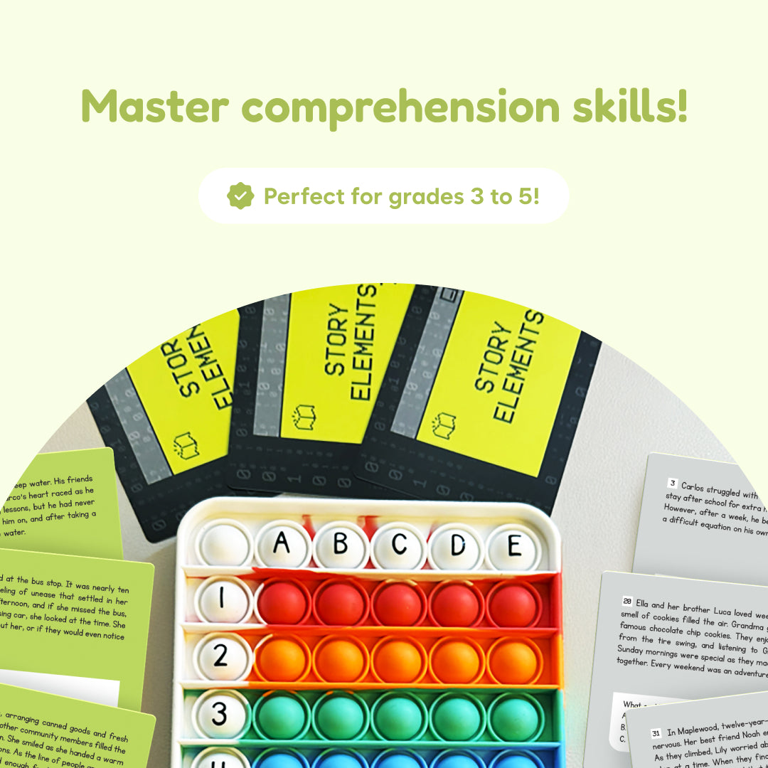 Comprehension Codes - 2026 Launch:  Grade 3 - Grade 5