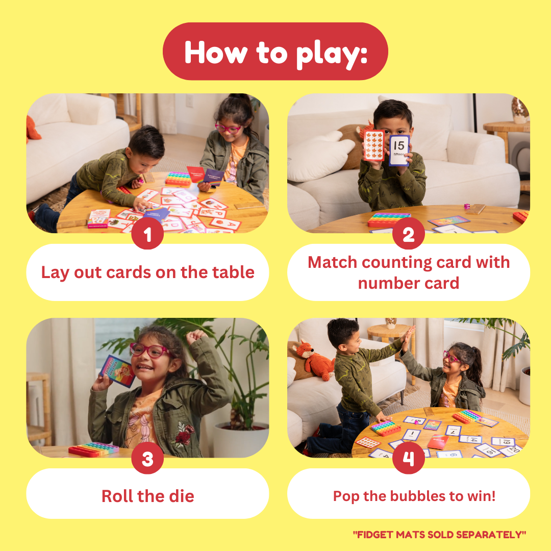 Card Packs/ Add-ons - Counting & Numbers Card Pack: Pre-K - Kindergarten
