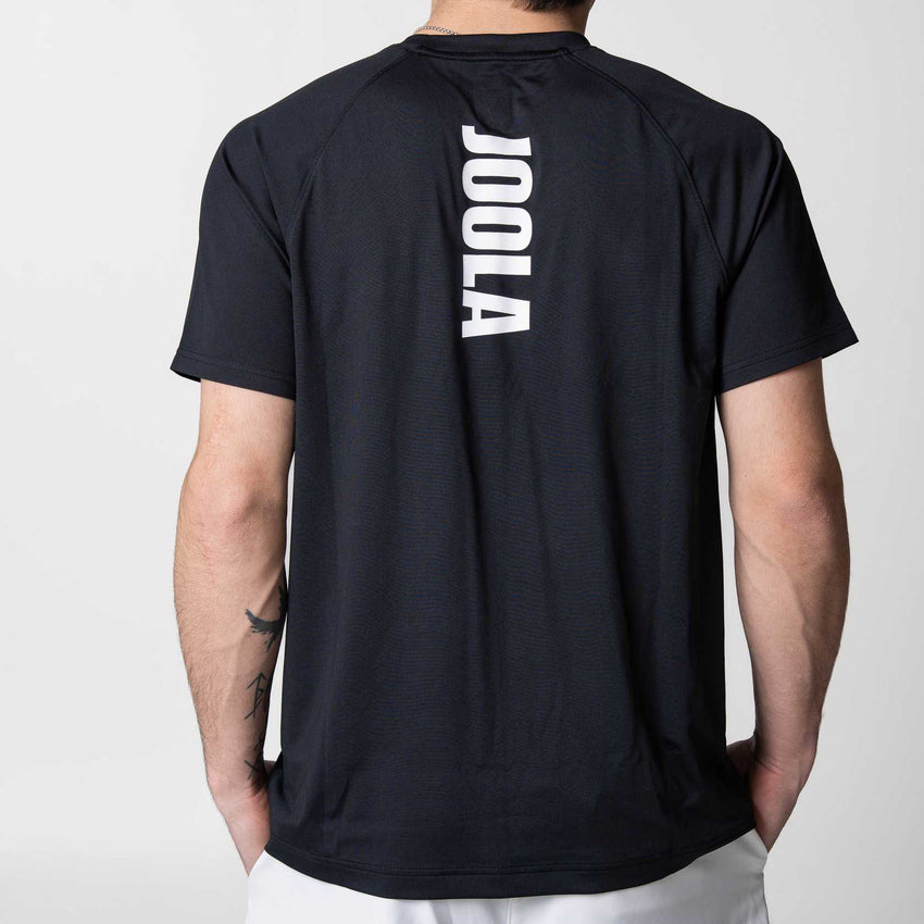 Men's Court Short Sleeve (Black) - XS