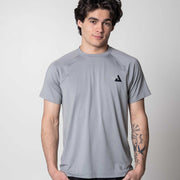 Men's Court Short Sleeve (Stone Gray) - XS