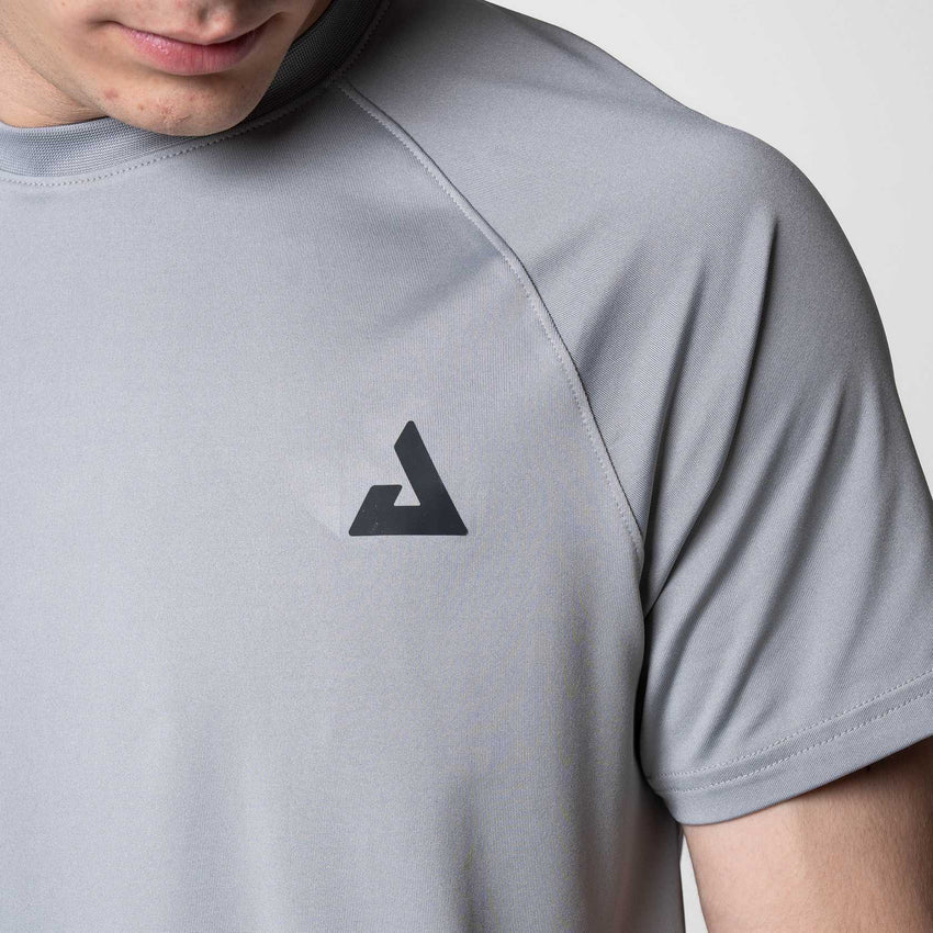 Men's Court Short Sleeve (Stone Gray) - XS