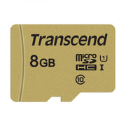 Transcend 8GB microSDHC UHS-I Class 10 U1 500S Memory Card