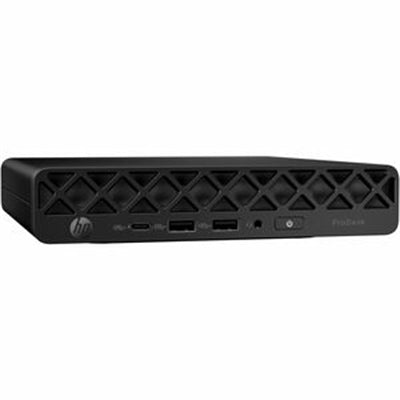 HP ProDesk 4 G1i Desktop Computer - Intel Core Ultra 5 235T - 32 GB - 512 GB PCI Express NVMe SSD - Mini PC - Jack Black