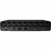 HP EliteDesk 8 G1i Desktop Computer - Intel Core Ultra 5 Series 2 225T - vPro Technology - 16 GB - 256 GB PCI Express NVMe SSD - Mini PC - Jack Black